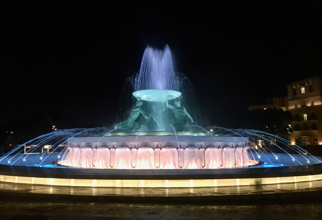 Fontanna Trytona w Valletcie